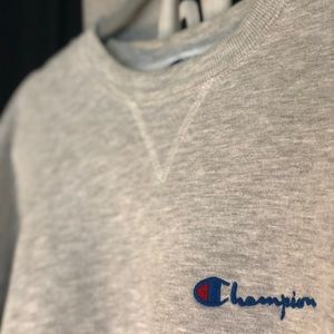 Vintage ‘95 Heather Grey Champion Sweater
